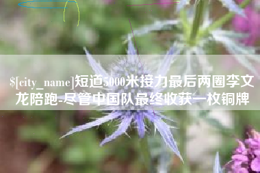 那曲短道5000米接力最后两圈李文龙陪跑-尽管中国队最终收获一枚铜牌