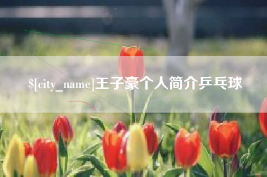 那曲王子豪个人简介乒乓球