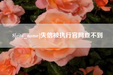 那曲失信被执行官网查不到
