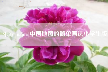 那曲中国地图的简单画法小学生版