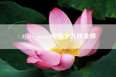 那曲中国十九枚金牌