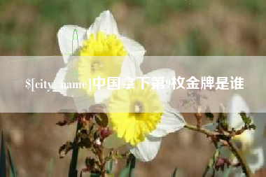 那曲中国拿下第9枚金牌是谁