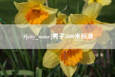 那曲男子5000米标准
