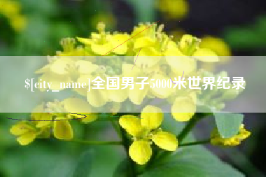 那曲全国男子5000米世界纪录