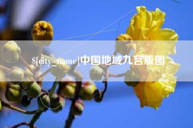 那曲中国地域九宫版图