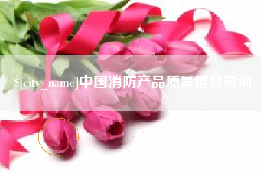 那曲中国消防产品质量信息查询