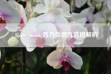 那曲西方命数九宫格解析