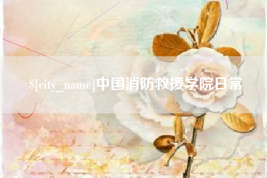 那曲中国消防救援学院日常