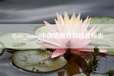 那曲中国地图方向指北标志