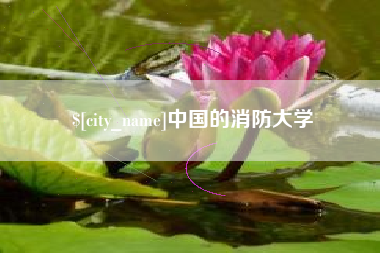 那曲中国的消防大学