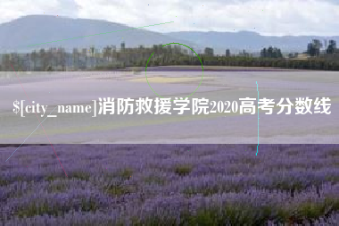 那曲消防救援学院2020高考分数线