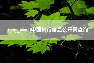 那曲中国执行信息公开网查询