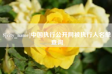 那曲中国执行公开网被执行人名单查询