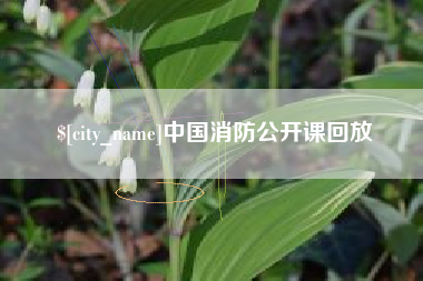 那曲中国消防公开课回放
