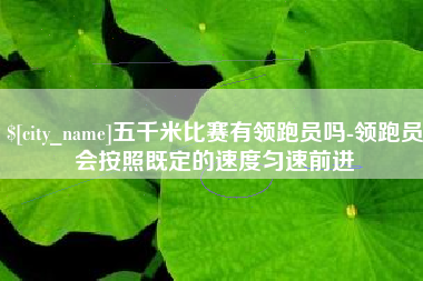 那曲五千米比赛有领跑员吗-领跑员会按照既定的速度匀速前进