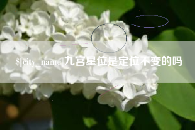 那曲九宫星位是定位不变的吗