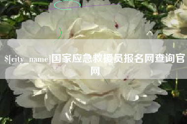 那曲国家应急救援员报名网查询官网