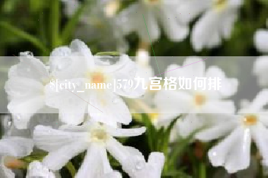 那曲579九宫格如何排