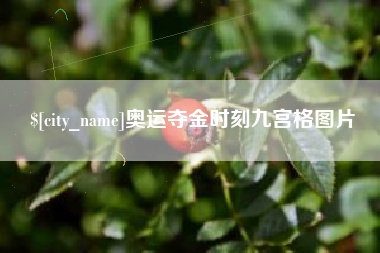 那曲奥运夺金时刻九宫格图片